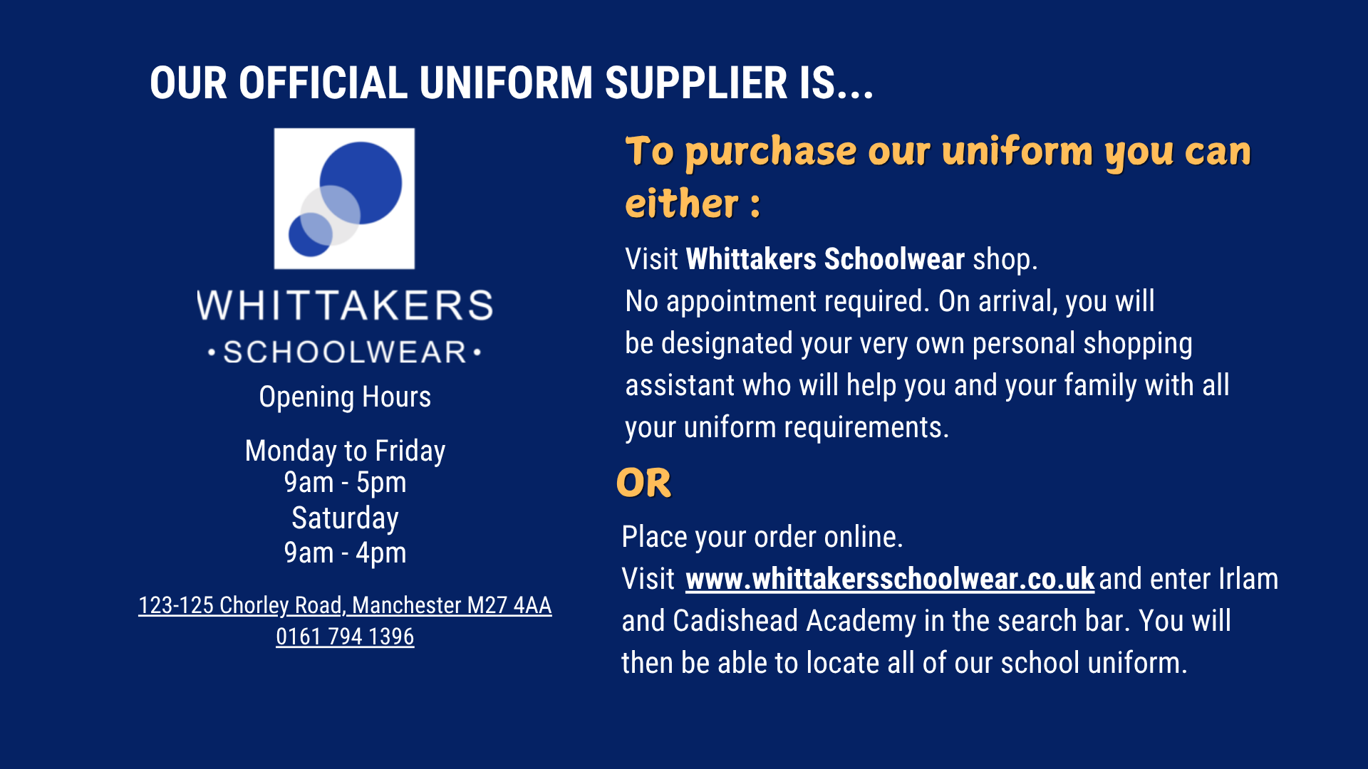 Buying School Uniform