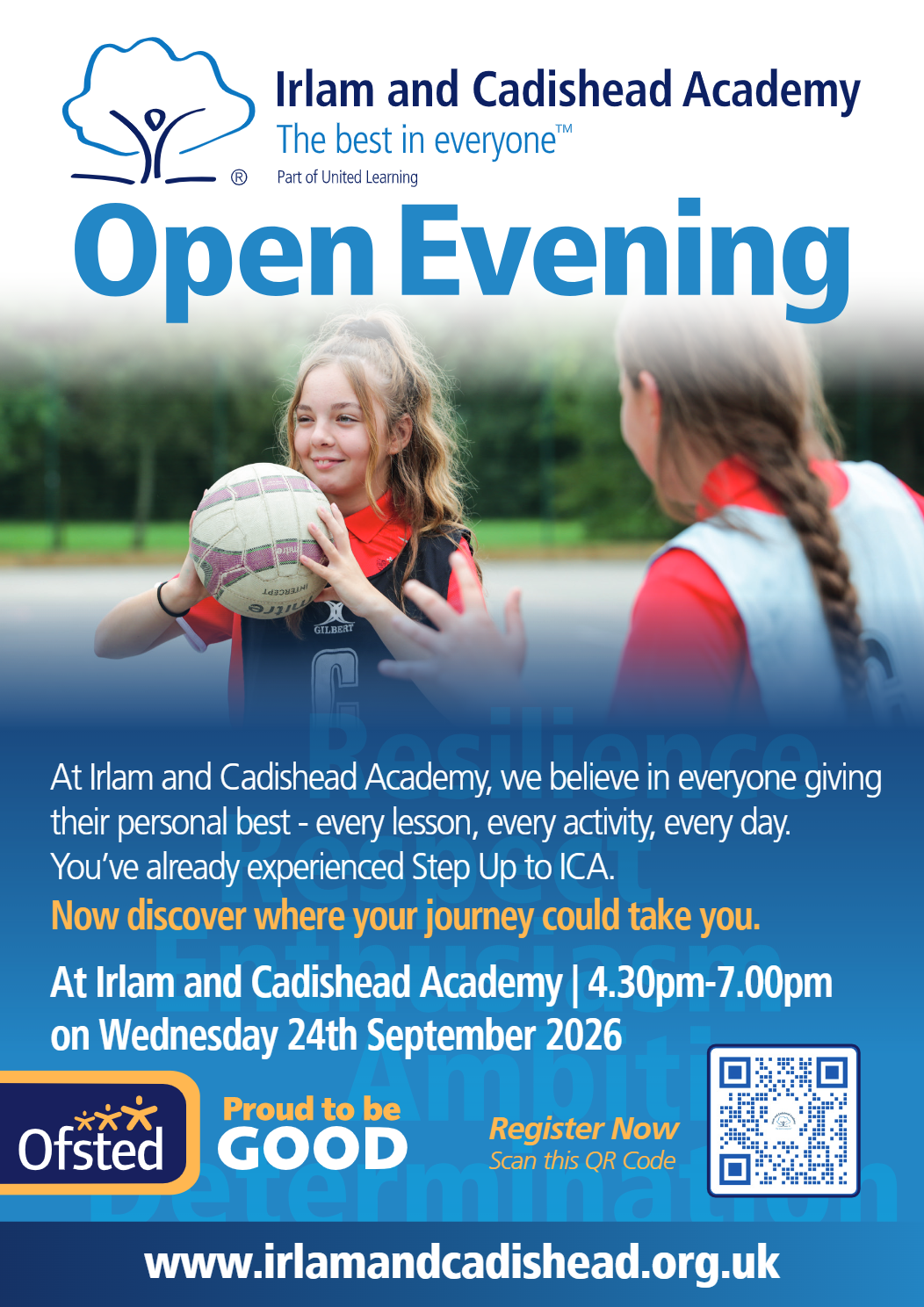 Register for Our Open Evening Now!